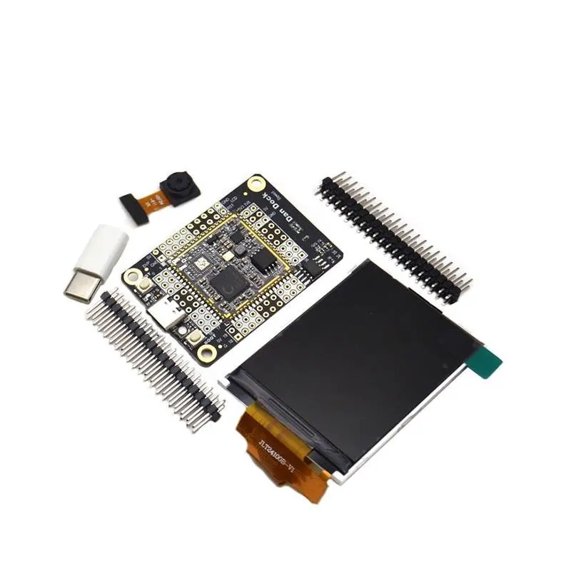 Макетная плата Sipeed M1 W Dock с Wi-Fi + ЖК-экран 2,4*320 240 + камера OV2640, гарантия качества, хорошее качество
Макетная плата Sipeed M1 W Dock с Wi-Fi + ЖК-экран 2,4*320 240 + камера OV2640, гарантия качества, хорошее качество