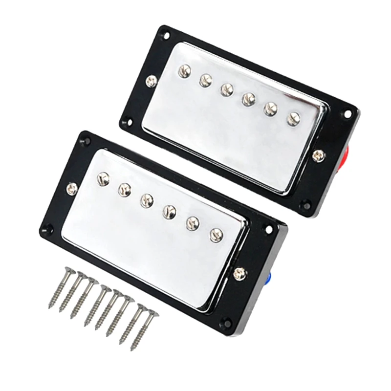 Double Coil Pickups Neck And Bridge Compatible With LP Style Electric Guitar For Guitar Parts Replacement Set
Double Coil Pickups Neck And Bridge Compatible With LP Style Electric Guitar For Guitar Parts Replacement Set