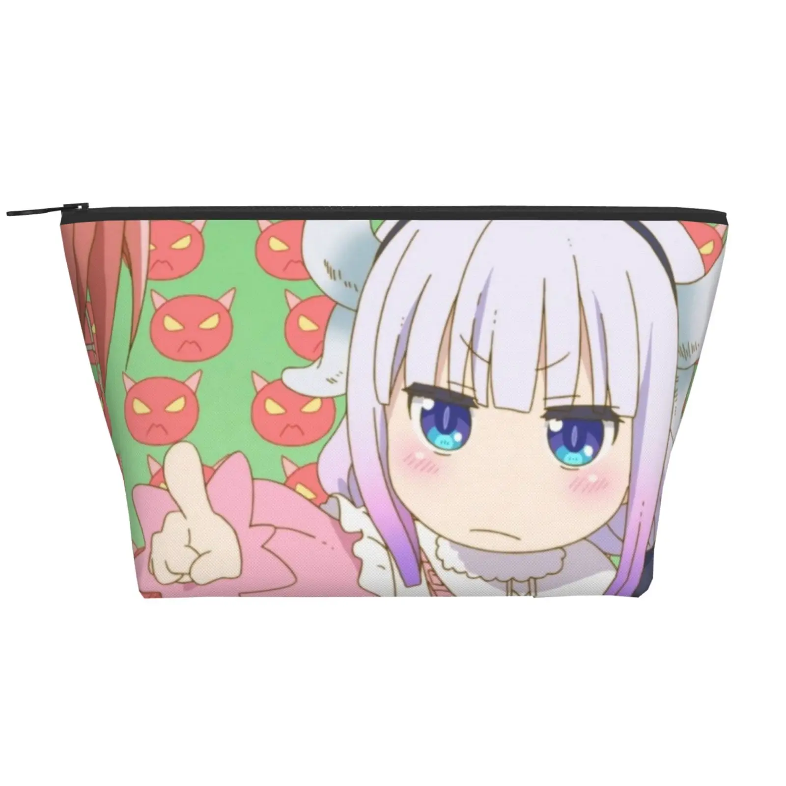 Kanna Anime Kawaii Girl Dragon Bag Organizer Trapezoid Daily Storage Bag Polyester Holiday Double Sides Zipper Packaging
Kanna Anime Kawaii Girl Dragon Bag Organizer Trapezoid Daily Storage Bag Polyester Holiday Double Sides Zipper Packaging