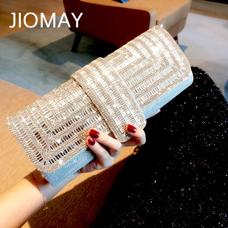 YUOCL Rhinestone Envelope 2022 Crystal Evening Bag for Wedding Luxury Designer Handbags Ladies Chain Glitter Long Bag
YUOCL Rhinestone Envelope 2022 Crystal Evening Bag for Wedding Luxury Designer Handbags Ladies Chain Glitter Long Bag