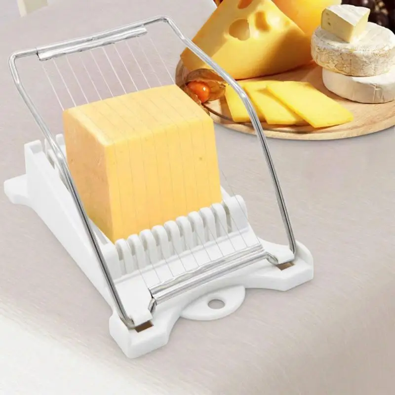 Stainless Steel Luncheon Meat Slicer Kitchen Fruit Vegetable Cheese Slicer Multifunction Luncheon Meat Egg Fruit Slicers Tools 
Stainless Steel Luncheon Meat Slicer Kitchen Fruit Vegetable Cheese Slicer Multifunction Luncheon Meat Egg Fruit Slicers Tools