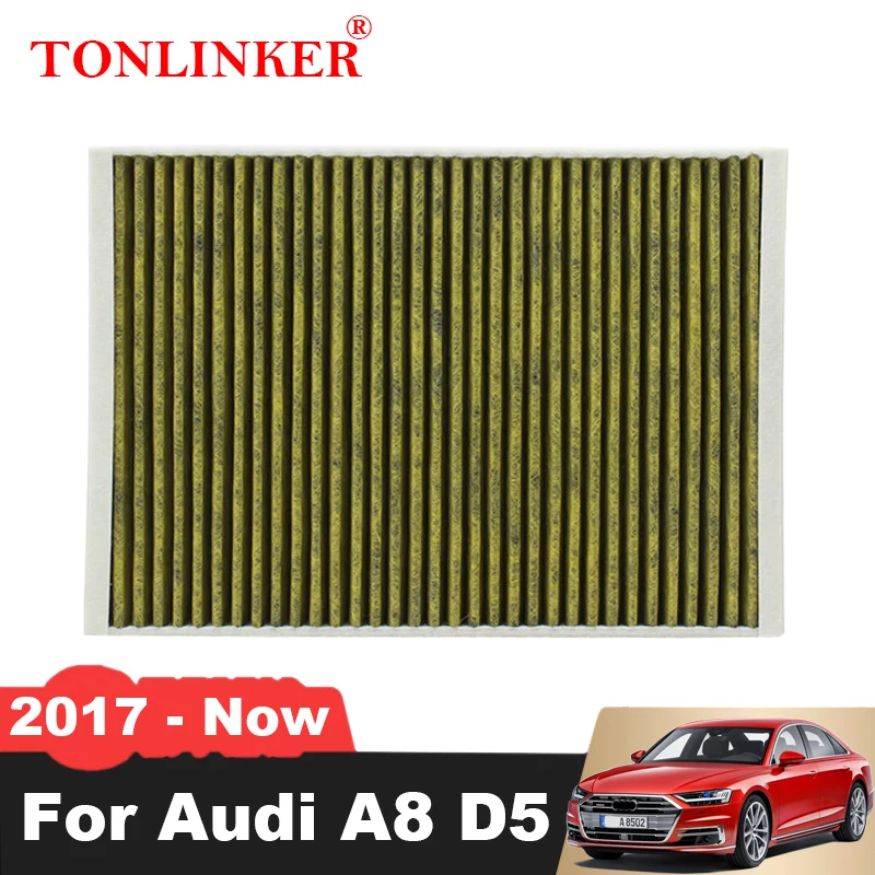 TONLINKER Cabin Filter 4M0819439B For Audi A8 D5 4th 3.0TFSI 3.0TDI S8 4.0TFSI 2017 2018 2019 2020 2021 2022-Now Car Accessories
TONLINKER Cabin Filter 4M0819439B For Audi A8 D5 4th 3.0TFSI 3.0TDI S8 4.0TFSI 2017 2018 2019 2020 2021 2022-Now Car Accessories
