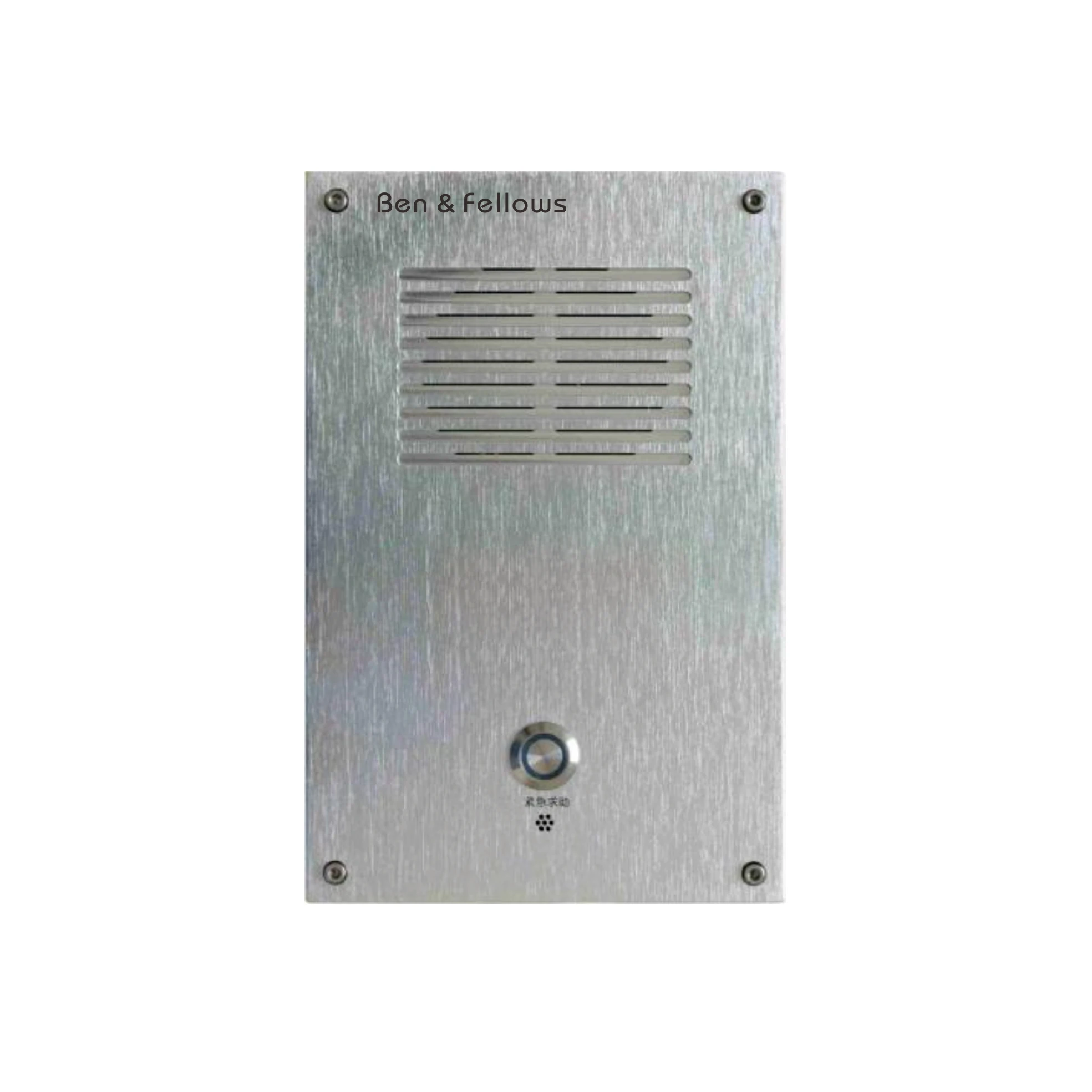 SIP-TLO Professional SIP System waterproof outdoor 1 button terminal with built-in speaker for intercom DC12V power supply
SIP-TLO Professional SIP System waterproof outdoor 1 button terminal with built-in speaker for intercom DC12V power supply