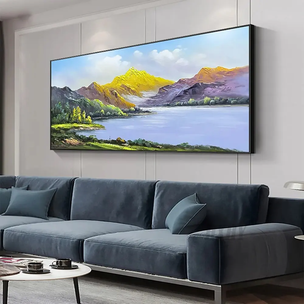 Original Landscape Oil Painting Large Wall Art Mountai lake Abstract art on canvas Office Living room Wall Art Nature Home Decor
Original Landscape Oil Painting Large Wall Art Mountai lake Abstract art on canvas Office Living room Wall Art Nature Home Decor