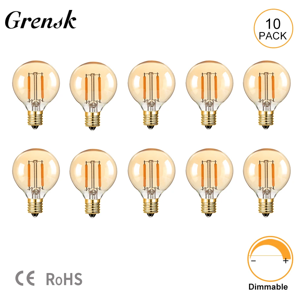 Светодиодная лампа Grensk G40G 1,5Вт E14 220V тёплый свет
Светодиодная лампа Grensk G40G 1,5Вт E14 220V тёплый свет