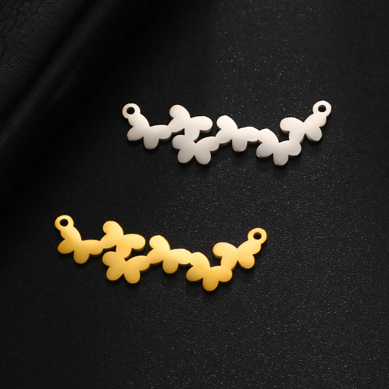 1 шт., подвеска-бабочка из нержавеющей стали, 34 х11 мм
1 шт., подвеска-бабочка из нержавеющей стали, 34 х11 мм