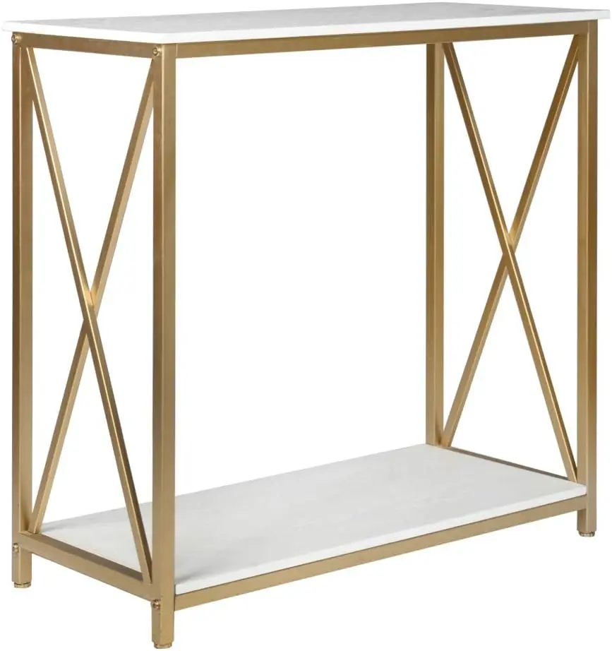 Console Table Gold Sofa Entry with Metal Frame for Home, Narrow Table, White Tabletop TV Entryway Storage Shelf, Buffet Hallway
Console Table Gold Sofa Entry with Metal Frame for Home, Narrow Table, White Tabletop TV Entryway Storage Shelf, Buffet Hallway