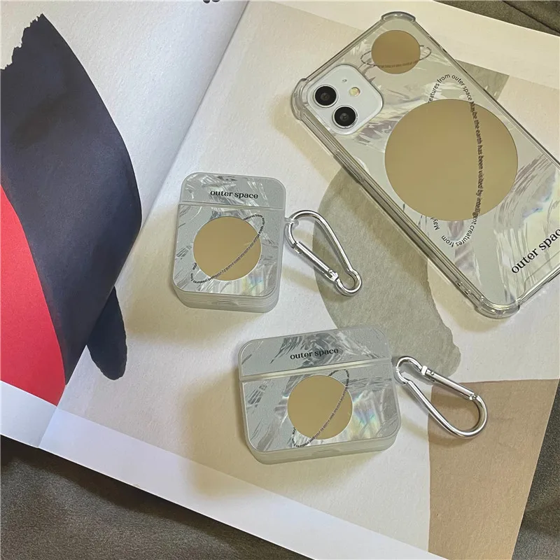 Mirror Silver Sky For Apple AirPods 1 2 pro Bluetooth Headphone Cover 3rd Generation Silicone Soft Cover Protective Case
Mirror Silver Sky For Apple AirPods 1 2 pro Bluetooth Headphone Cover 3rd Generation Silicone Soft Cover Protective Case