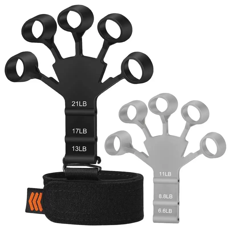 Silicone Gripster Finger Hand Grip Strengthener Finger Exerciser 6 Resistant Levels Expander Rubber Finger Trainer Elastic
Silicone Gripster Finger Hand Grip Strengthener Finger Exerciser 6 Resistant Levels Expander Rubber Finger Trainer Elastic