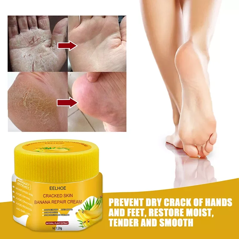 Natural Banana Cream Oil Anti-Drying Crack Foot Cream Heel Cracked Repair Cream Removal Dead Skin Hand Feet Care TSLM1
Natural Banana Cream Oil Anti-Drying Crack Foot Cream Heel Cracked Repair Cream Removal Dead Skin Hand Feet Care TSLM1