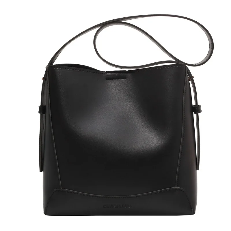 

Retro Commuter Shoulder Bag Designer Women's Fashion High Capacity Tote Bag Luxury Crossbody Bucket Bag Handheld Bun Mother Bag