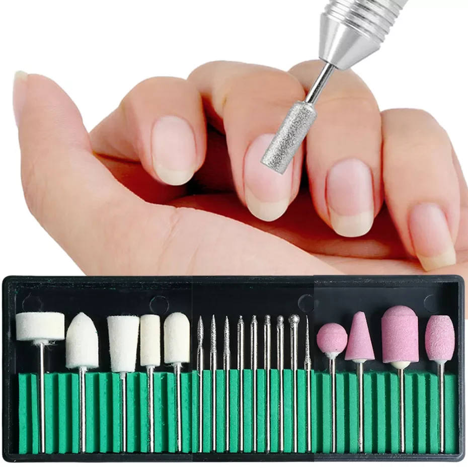 Wool Quartz Diamond Cutters For Manicure Nails Drill Bit Electric Nail Sander Pedicure Tools Buffing Grinding Accessories LE1560
Wool Quartz Diamond Cutters For Manicure Nails Drill Bit Electric Nail Sander Pedicure Tools Buffing Grinding Accessories LE1560