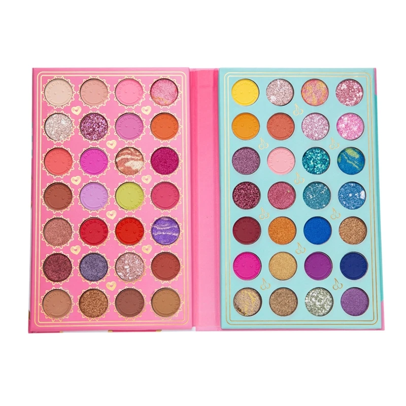 56 Color Tones Eyeshadow Eye Shadow Palette Pallet Makeup Make Up Professional Pigmented Shimmer Matte Artist Gift Box
56 Color Tones Eyeshadow Eye Shadow Palette Pallet Makeup Make Up Professional Pigmented Shimmer Matte Artist Gift Box