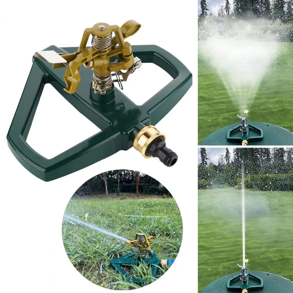 

Stable Lawn Sprinkler Efficient Garden Watering Adjustable 360 Degree Rotation Sprinkler for Lawn Yard Garden Yard Sprinklers