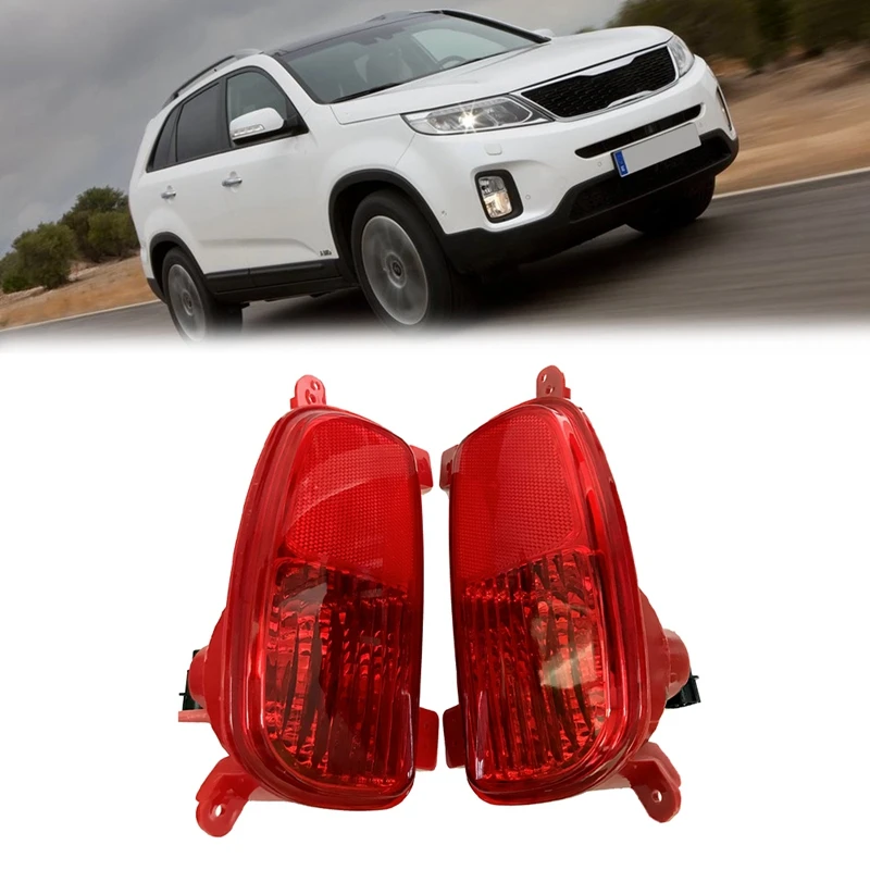 Car Rear Bumper Fog Light Parking Warning Reflector Taillights For KIA Sorento 2013 2014
Car Rear Bumper Fog Light Parking Warning Reflector Taillights For KIA Sorento 2013 2014
