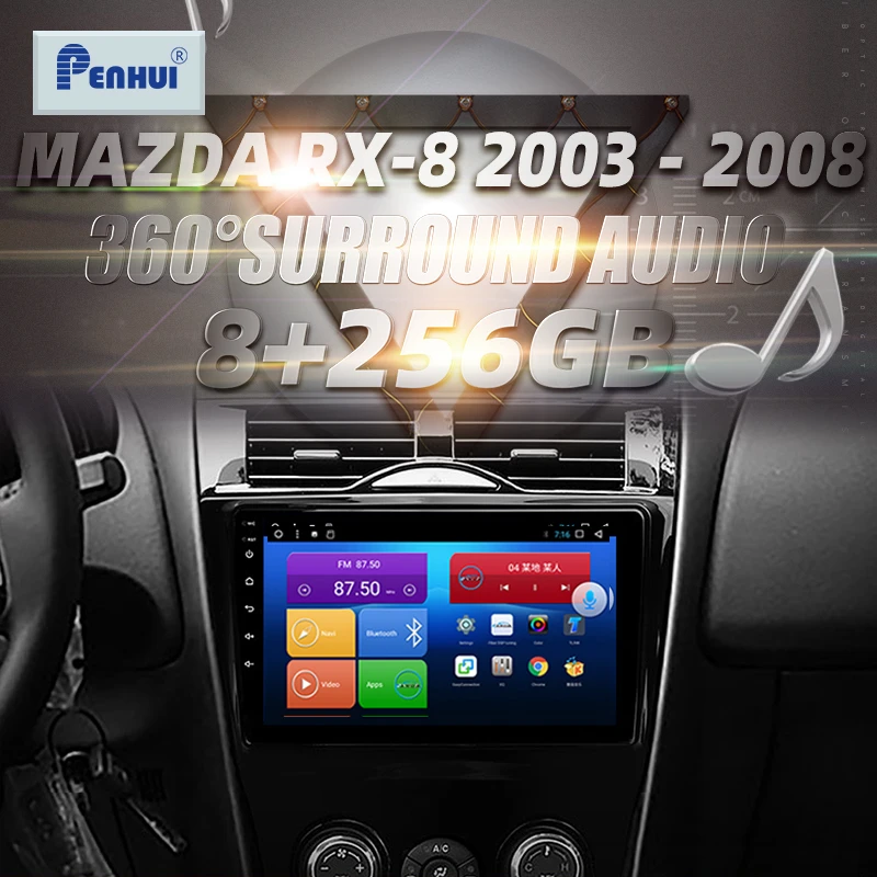 HIFI для Mazda RX-8 2003 - 2008 автомобильное радио, мультимедийный видеоплеер, навигатор GPS, Android, двойной din
HIFI для Mazda RX-8 2003 - 2008 автомобильное радио, мультимедийный видеоплеер, навигатор GPS, Android, двойной din