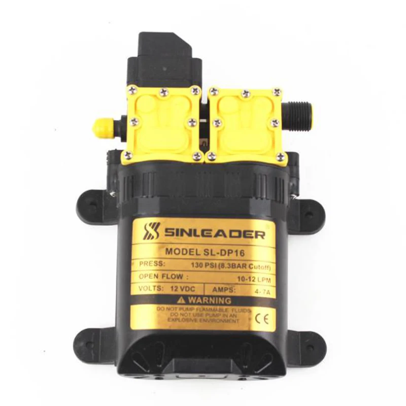 12V Agricultural Electric Dual Core Power Water Pump High Pressure Diaphragm Water Sprayer Car Wash Machine 100W
12V Agricultural Electric Dual Core Power Water Pump High Pressure Diaphragm Water Sprayer Car Wash Machine 100W