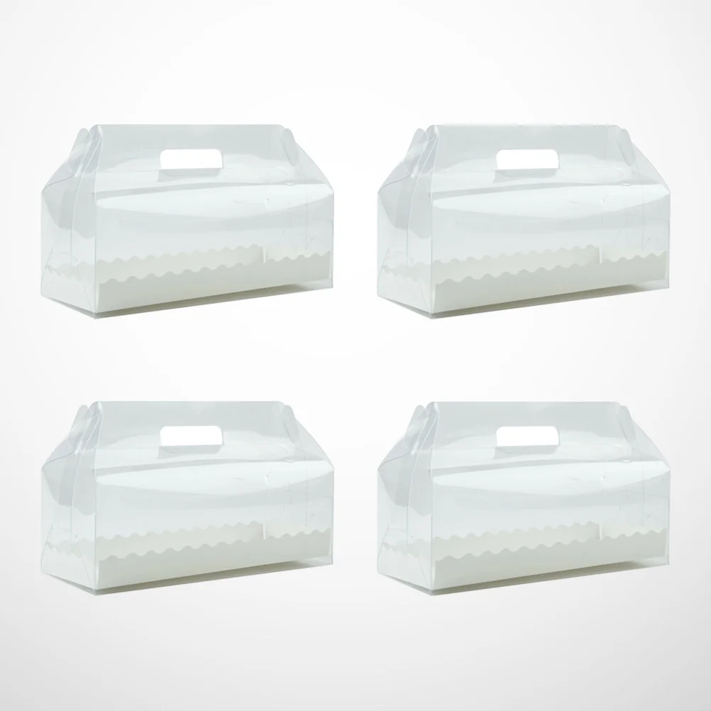 Cake Box Roll Container Cupcake Bakery Packing Boxes Sandwich Clear Clamshell Containers Portable Gift Carriers Transparent
Cake Box Roll Container Cupcake Bakery Packing Boxes Sandwich Clear Clamshell Containers Portable Gift Carriers Transparent