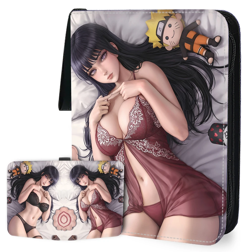 Naruto 4/9Pockets 25Pages Card Book Anime Cartoon Tsunade Sexy Card Album High-Capacity Zipper Pu Leather Card Binder Holder Toy
Naruto 4/9Pockets 25Pages Card Book Anime Cartoon Tsunade Sexy Card Album High-Capacity Zipper Pu Leather Card Binder Holder Toy