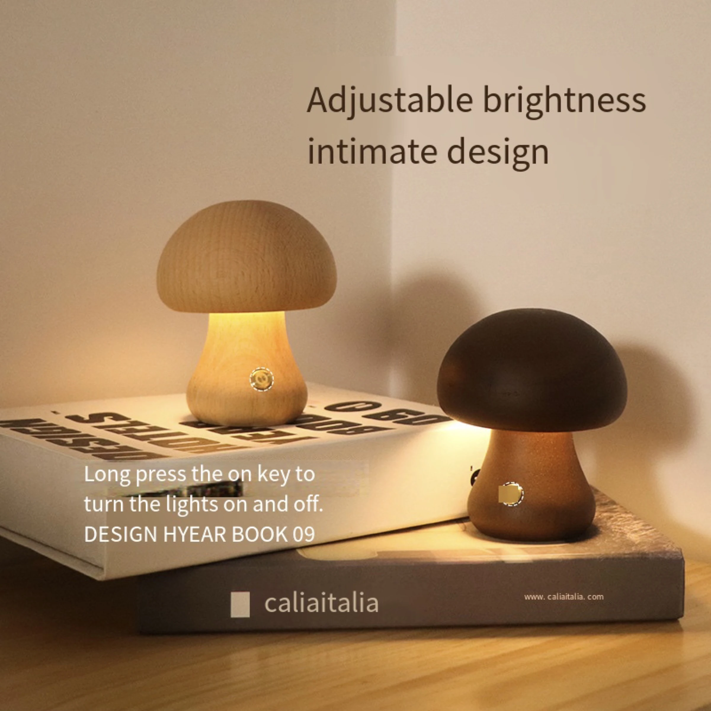 Mushroom Night Light Warm Light Touching Bedroom Bedside Lamp Premium Sense Wood LED Room Decoration Mood Light
Mushroom Night Light Warm Light Touching Bedroom Bedside Lamp Premium Sense Wood LED Room Decoration Mood Light