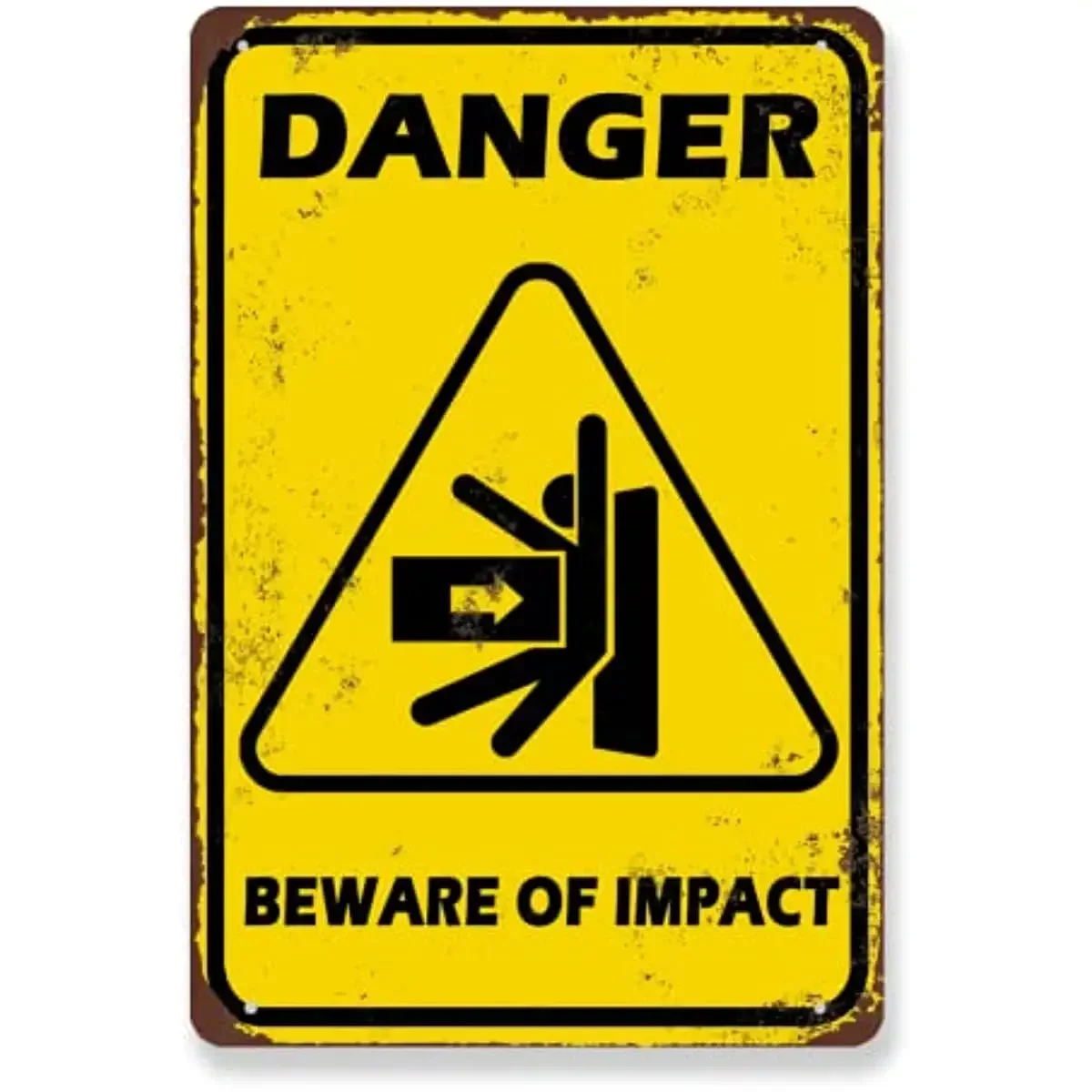 Danger Creative Tin Painting,Beware Of Impact Tin Signs,Metal Poster Iron Painting Plaque Bedroom Bathroom Wall Decoration
Danger Creative Tin Painting,Beware Of Impact Tin Signs,Metal Poster Iron Painting Plaque Bedroom Bathroom Wall Decoration
