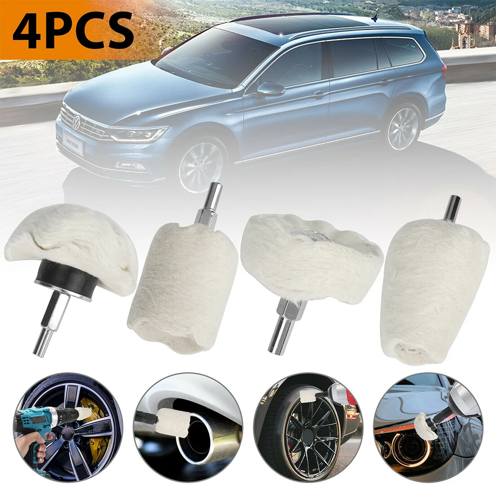 4Pcs/Set Polishing Wheel Cotton Linen Cloth Polishing Pad Car Waxing Sponge Disk Wool Grinding Head Polisher Tool 1/4In Hex
4Pcs/Set Polishing Wheel Cotton Linen Cloth Polishing Pad Car Waxing Sponge Disk Wool Grinding Head Polisher Tool 1/4In Hex