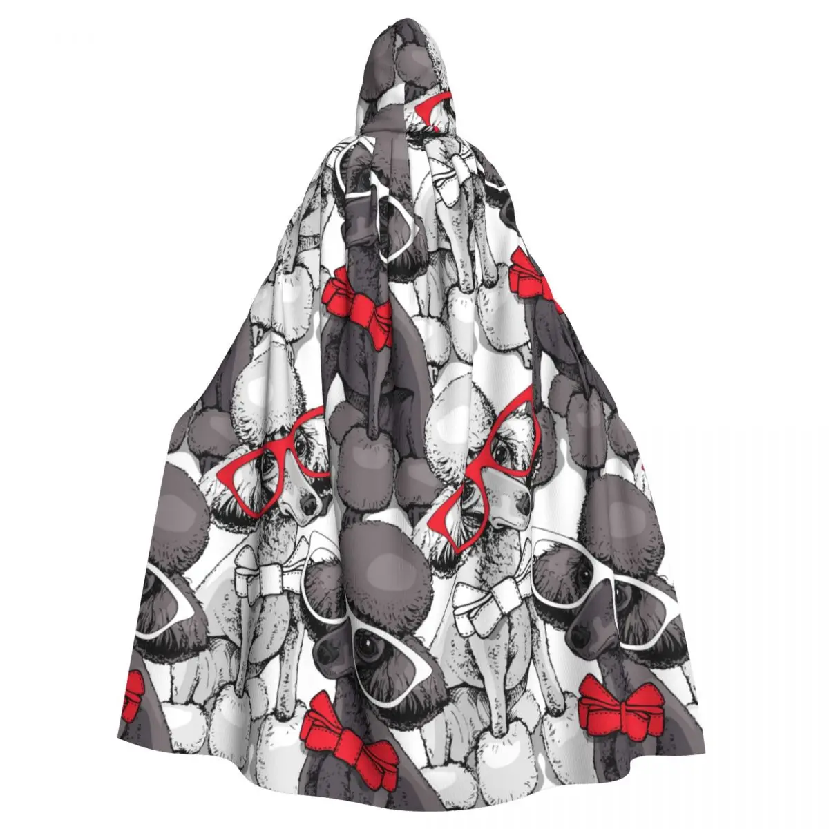 Hooded Cloak Unisex Cloak with Hood Cute Poodles Cloak Vampire Witch Cape Cosplay Costume
Hooded Cloak Unisex Cloak with Hood Cute Poodles Cloak Vampire Witch Cape Cosplay Costume