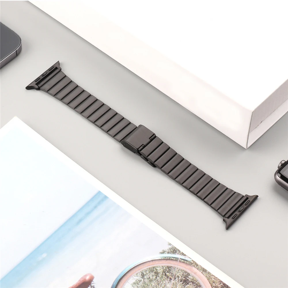 Металлический браслет из нержавеющей стали для apple watch series 7 band 45 мм 41 мм iwatch se 6 5 4 44 мм 40 мм 3 42 мм 38 мм
Металлический браслет из нержавеющей стали для apple watch series 7 band 45 мм 41 мм iwatch se 6 5 4 44 мм 40 мм 3 42 мм 38 мм