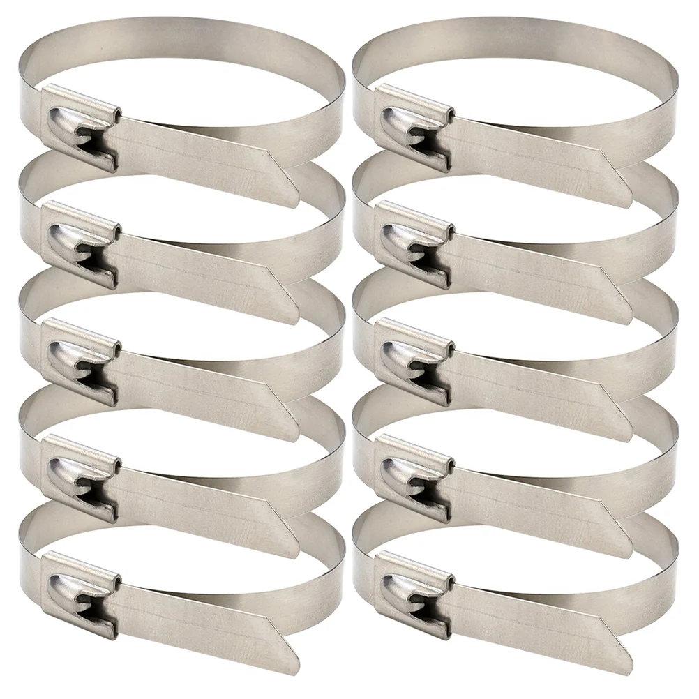 30 Pcs Metal Cord Zip Ties Exhaust Strap Wrap Cable Zip Ties Heavy Duty Zip Ties Metal Wrap Ties Cable Tags
30 Pcs Metal Cord Zip Ties Exhaust Strap Wrap Cable Zip Ties Heavy Duty Zip Ties Metal Wrap Ties Cable Tags