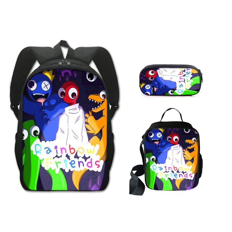 3 шт., водонепроницаемые радужные школьные ранцы для мальчиков и девочек
3 шт., водонепроницаемые радужные школьные ранцы для мальчиков и девочек