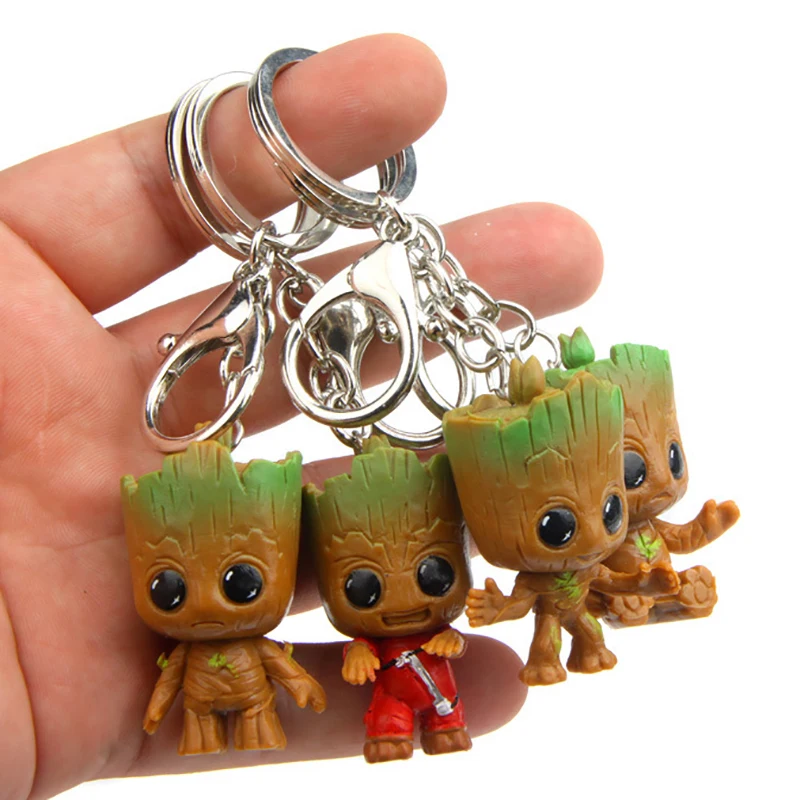 Guardians Of The Galaxy Groot Keychain Tree Man Bag Pendants Groot Accessories Kids Girls Movie Figures Styles Keyring Gift
Guardians Of The Galaxy Groot Keychain Tree Man Bag Pendants Groot Accessories Kids Girls Movie Figures Styles Keyring Gift
