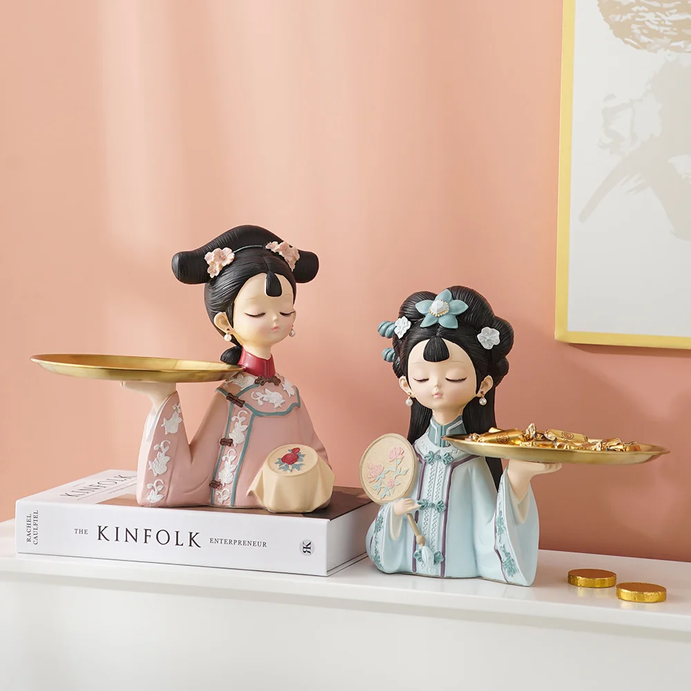 Домашний китайский Декор статуя корта девушки старинная Фигурка Скульптура Декор креативный Настольный лоток для хранения фруктов в подар...
Домашний китайский Декор статуя корта девушки старинная Фигурка Скульптура Декор креативный Настольный лоток для хранения фруктов в подар...