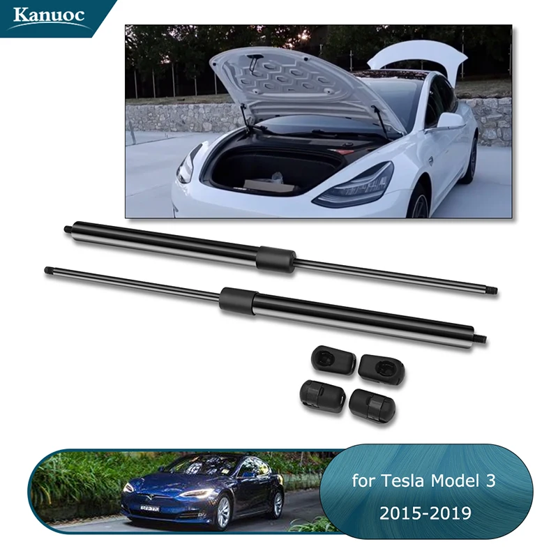 2Pcs/set Front Bonnet Hood Lift Supports Shock Struts Rod Spring Shock Gas Strut Bar For Tesla Model 3 2015-2019 Car Accessories
2Pcs/set Front Bonnet Hood Lift Supports Shock Struts Rod Spring Shock Gas Strut Bar For Tesla Model 3 2015-2019 Car Accessories
