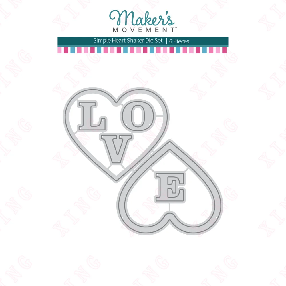 New Arrival 2023 Diy Album Card Embossing Mold Simple Heart Shaker Die Set Make Scrapbooking Diary Decoration Metal Cutting Dies
New Arrival 2023 Diy Album Card Embossing Mold Simple Heart Shaker Die Set Make Scrapbooking Diary Decoration Metal Cutting Dies