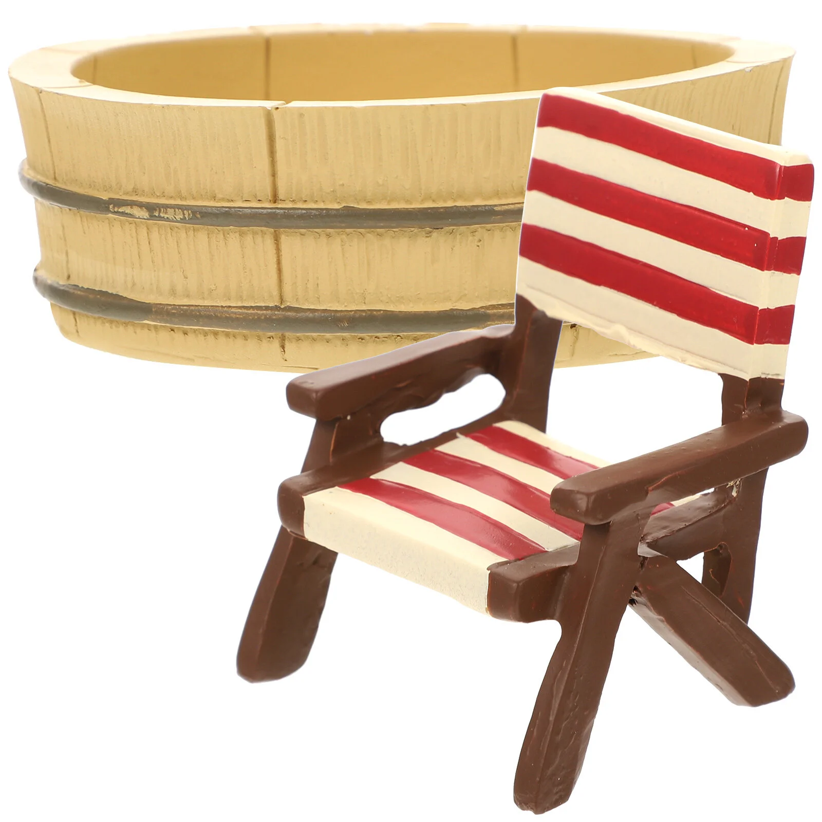 Nautical Lighthouse Tiny Beach Chair Decor Miniature Furniture Leisure Table Deck Prop
Nautical Lighthouse Tiny Beach Chair Decor Miniature Furniture Leisure Table Deck Prop