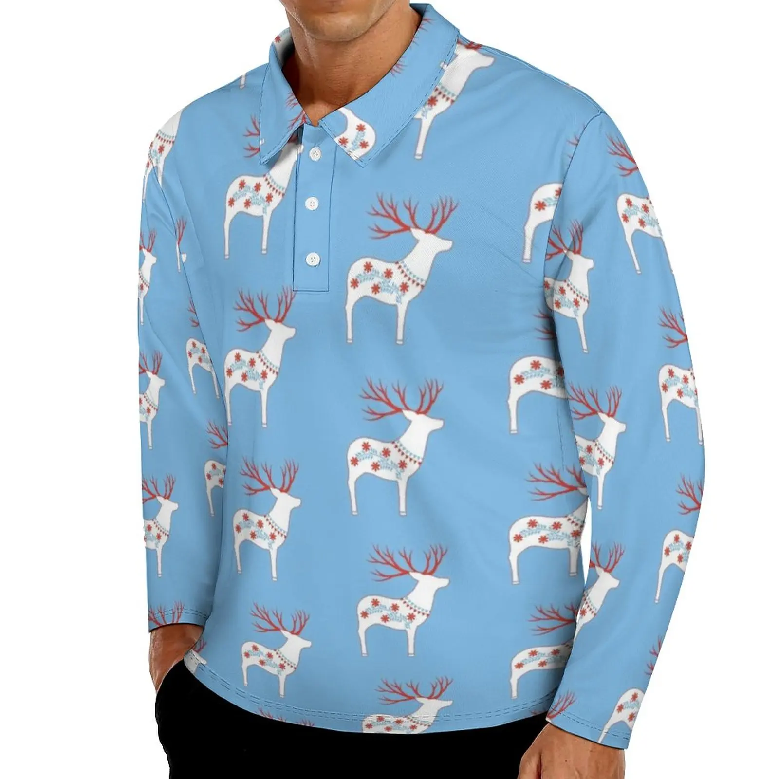 Повседневные футболки в скандинавском стиле с принтом животных, мужские рождественские рубашки-поло с длинным рукавом и оленем, винтажная Осенняя рубашка с рисунком
Повседневные футболки в скандинавском стиле с принтом животных, мужские рождественские рубашки-поло с длинным рукавом и оленем, винтажная Осенняя рубашка с рисунком