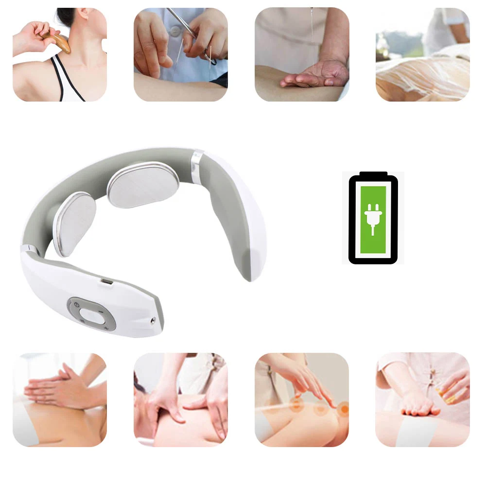 Neck Massager For Pain Relief Electric Neck Cervical Spine Muscle Massage USB Recharge Neck Relaxtion Home Health Care Device
Neck Massager For Pain Relief Electric Neck Cervical Spine Muscle Massage USB Recharge Neck Relaxtion Home Health Care Device