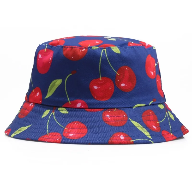 Double-sided Bucket Hat Fruit Cherry Fisherman Cap Korean Version Outdoor Leisure All-match Sunscreen Men's Hats
Double-sided Bucket Hat Fruit Cherry Fisherman Cap Korean Version Outdoor Leisure All-match Sunscreen Men's Hats