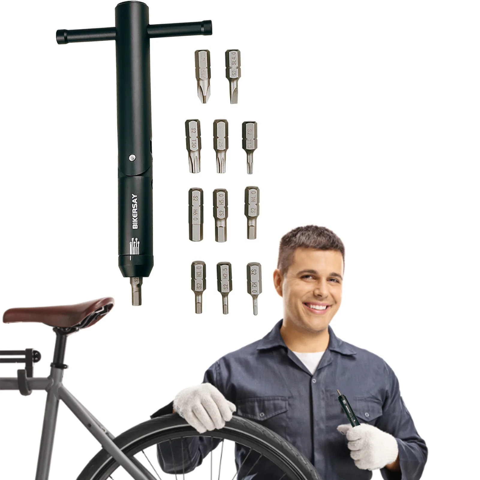 Adjustable Torque Wrench Bicycle Ratchet Torque Wrench Multi-Function Torque Bicycle Repair Tool Adjustable And Compact Torque
Adjustable Torque Wrench Bicycle Ratchet Torque Wrench Multi-Function Torque Bicycle Repair Tool Adjustable And Compact Torque