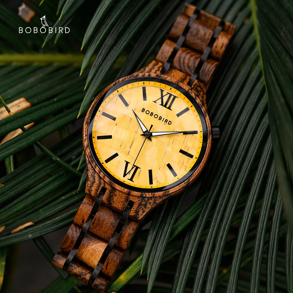 BOBOBIRD Unique Couple Watches Wooden Quartz Men's Ladies Watch Customize Name for Each Other In Wrist Watches Dail Wooden Box
BOBOBIRD Unique Couple Watches Wooden Quartz Men's Ladies Watch Customize Name for Each Other In Wrist Watches Dail Wooden Box