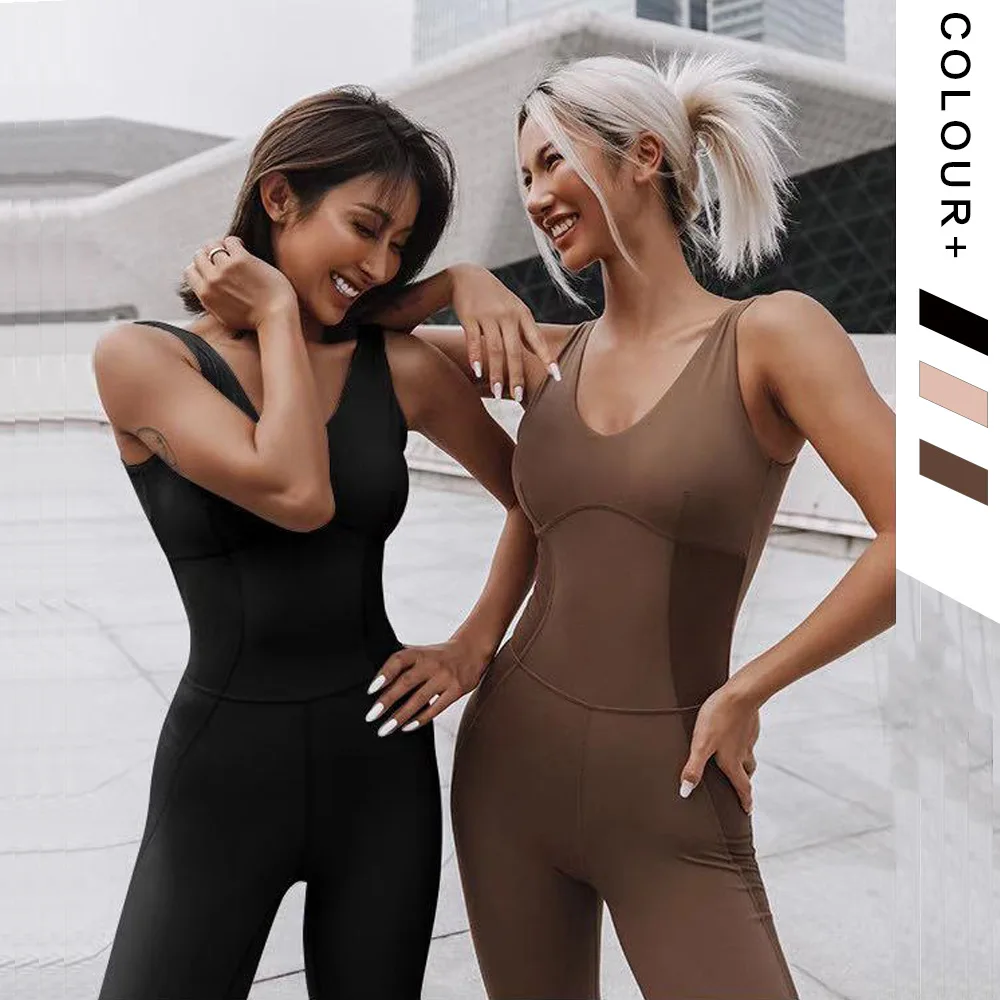 Women's Sports Costume Tracksuit Yoga Bodysuit Runing One PCS Leggings Elasticity Peach Butt Sport Outfit Gym Legging Sets
Women's Sports Costume Tracksuit Yoga Bodysuit Runing One PCS Leggings Elasticity Peach Butt Sport Outfit Gym Legging Sets