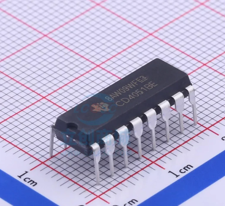 5 pçs/lote cd4051be cd4051 dip-16 novo e original 
5 pçs/lote cd4051be cd4051 dip-16 novo e original