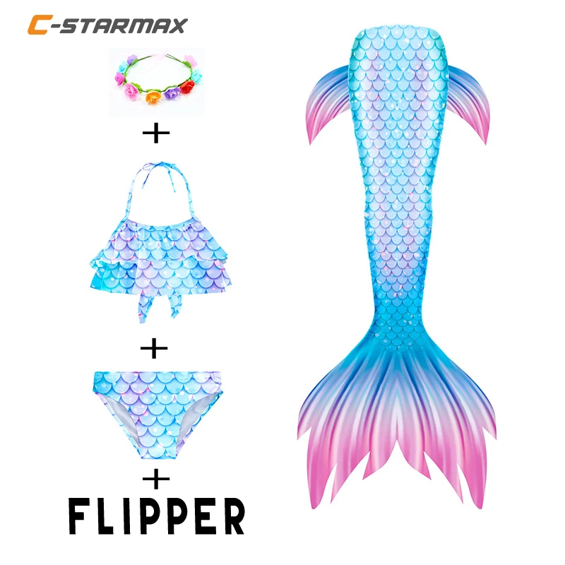 5Pcs Girls Swimmable Mermaid Tail for Children Swimming Bating Suit Mermaid Costume Swimsuit Can Add Flipper Mermaid Siut
5Pcs Girls Swimmable Mermaid Tail for Children Swimming Bating Suit Mermaid Costume Swimsuit Can Add Flipper Mermaid Siut