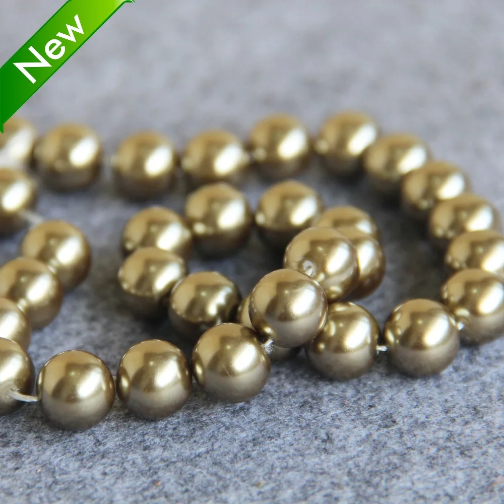 Necklace Bracelet 6/8/10/12mm Shell Pearl Beads SeaShell DIY Women Girl Gifts Loose Jewelry Making Design 15inch Glass Beads
Necklace Bracelet 6/8/10/12mm Shell Pearl Beads SeaShell DIY Women Girl Gifts Loose Jewelry Making Design 15inch Glass Beads