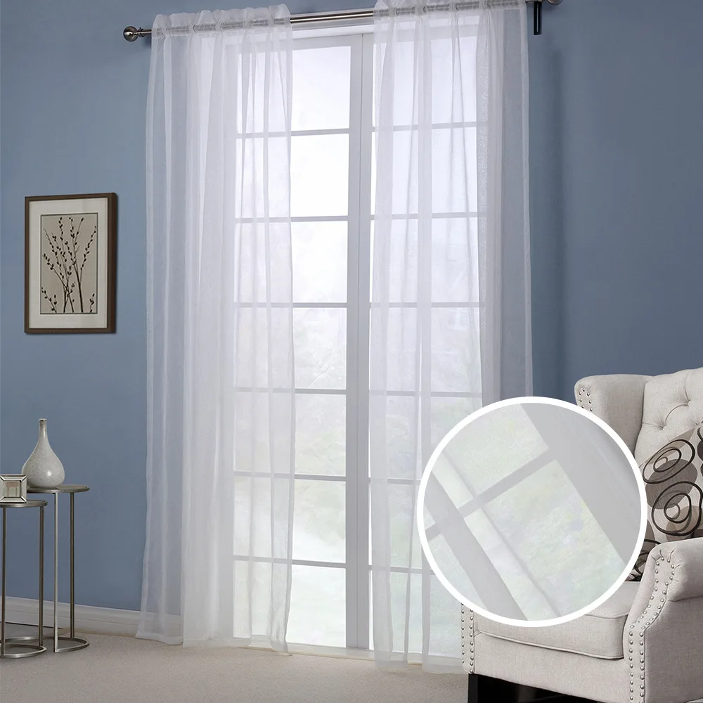 Window Screen Curtains for Living Room Bedroom Home Decoration Curtains Modern Minimalist Style Solid Color Polyester Fabric
Window Screen Curtains for Living Room Bedroom Home Decoration Curtains Modern Minimalist Style Solid Color Polyester Fabric