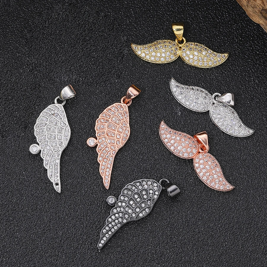 Trendy Animals Peacock Sika Deer Charms 18k Gold Plated Zirconia Wing Charms for Jewelry Making Handmade Diy Copper Accessories
Trendy Animals Peacock Sika Deer Charms 18k Gold Plated Zirconia Wing Charms for Jewelry Making Handmade Diy Copper Accessories