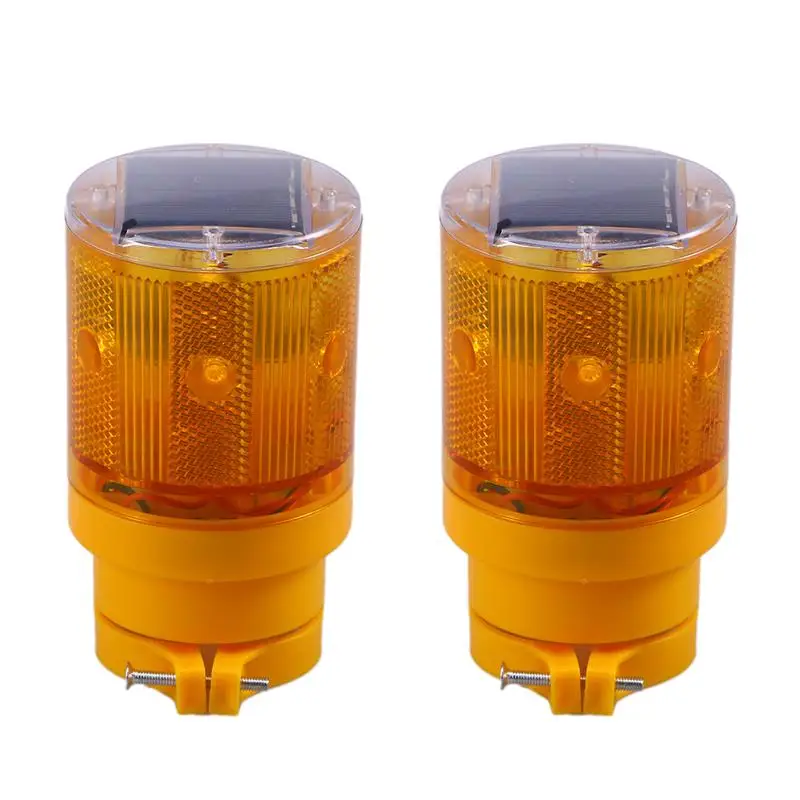 2pcs Solar Traffic Light Flashing Barricade Emergency Strobe Warning Light Wireless Safety Road Construction Beacon Lamp
2pcs Solar Traffic Light Flashing Barricade Emergency Strobe Warning Light Wireless Safety Road Construction Beacon Lamp