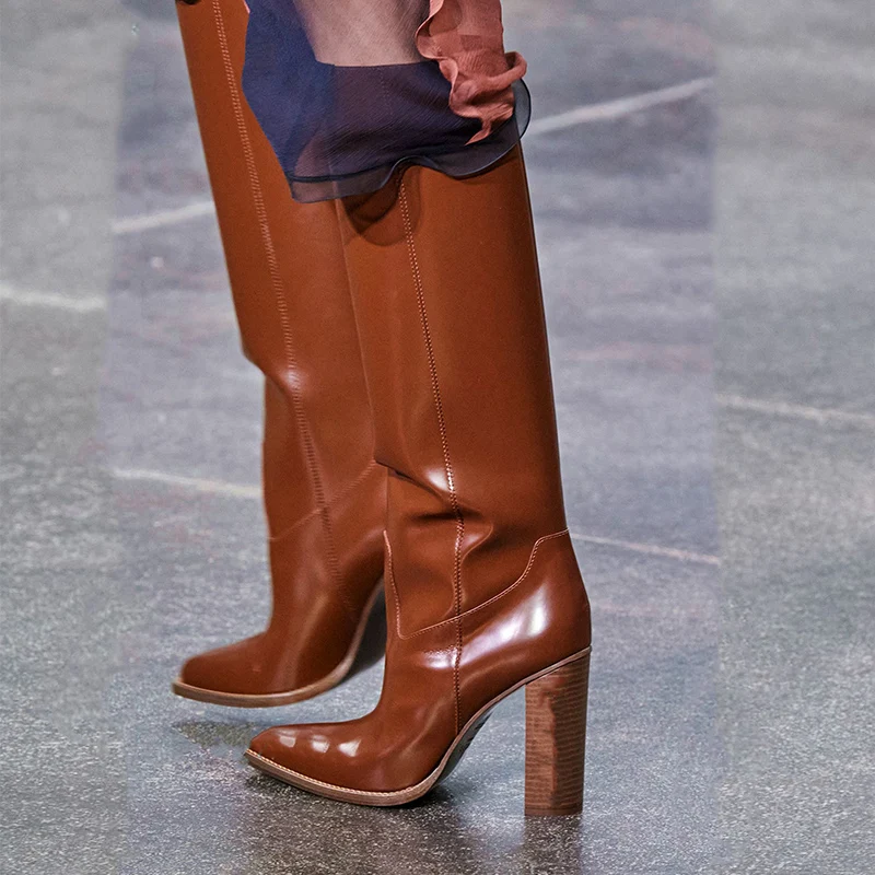 New Square Toe Knee-High Boots Women Fashion Winter Shoes Women Slip-On Botines Mujer High Heels Women Boots Botas de mujer
New Square Toe Knee-High Boots Women Fashion Winter Shoes Women Slip-On Botines Mujer High Heels Women Boots Botas de mujer