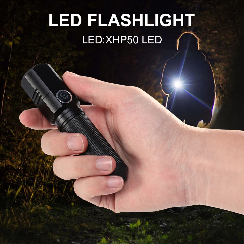 1500LM Zoom Torch Type-C USB Rechargeable Zoom LED Flashlight Life Waterproof Aluminum Alloy for Outdoor Camping Hiking Hunting
1500LM Zoom Torch Type-C USB Rechargeable Zoom LED Flashlight Life Waterproof Aluminum Alloy for Outdoor Camping Hiking Hunting