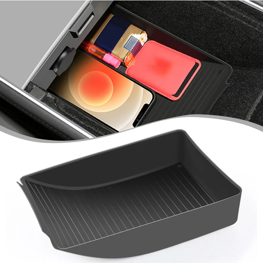 Armrest Box Lower Storage Box For Tesla Model 3 Y Central Control Rubber Tray Durable TEP Material Car Organizers
Armrest Box Lower Storage Box For Tesla Model 3 Y Central Control Rubber Tray Durable TEP Material Car Organizers